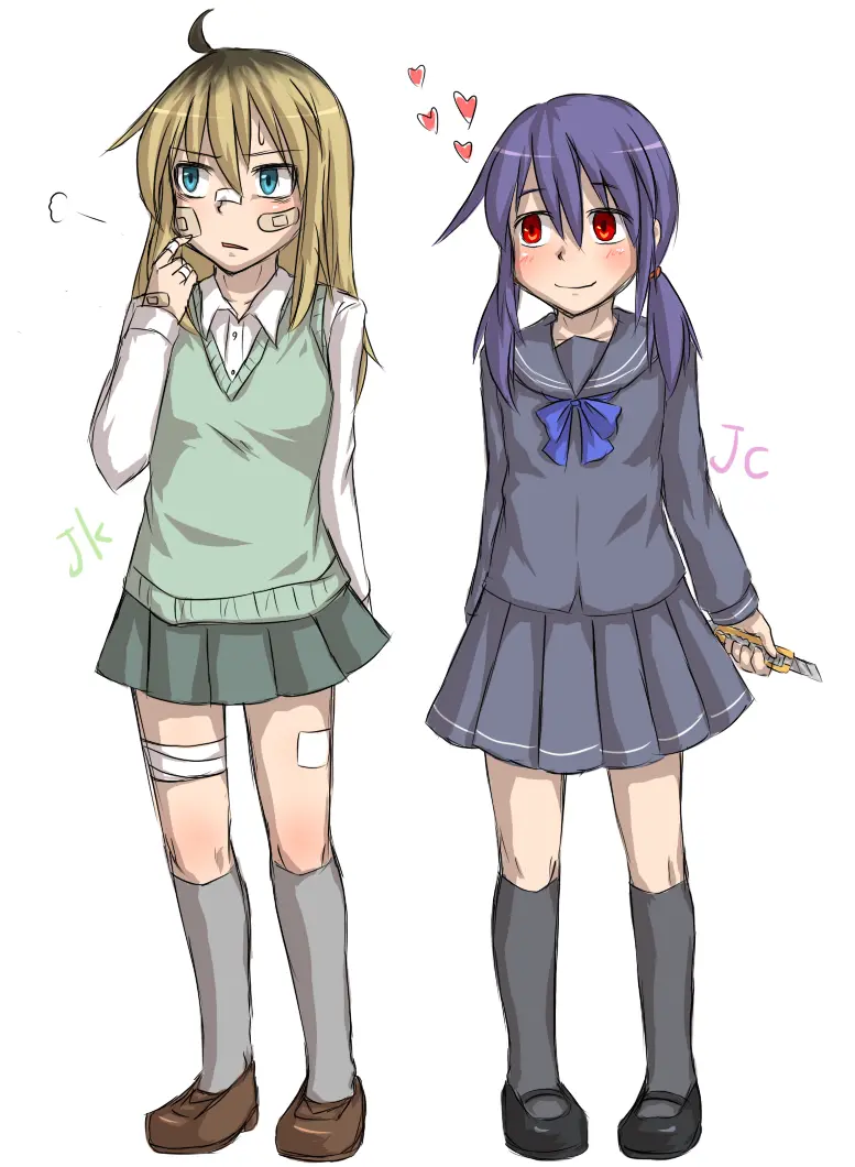 Yandere JC To Aisare JK | 얀데레 여중생과 사랑받는 여고생
